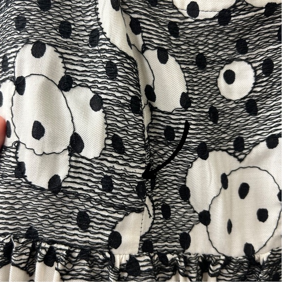 Anthropologie Jane Textured Babydoll Dress Woman’s 0 - Picture 6 of 8